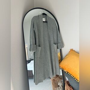 Abercrombie ribbed duster cardigan